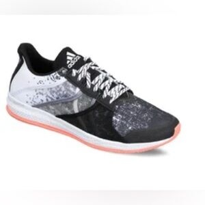 Adidas Gymbreaker Bounce W BB3985 Training Shoes White Black Grey Orange Sz 8